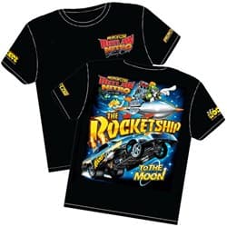 THE ROCKET SHIP T-SHIRT YOUTH LARGE ROCKET / RTRS-YOUTH-L