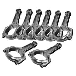 CHEV S/B I-BEAM 5.7 C/ROD SET BUSHED PIN, SMALL JOURNAL SCAT - 2-ICR5700-2000