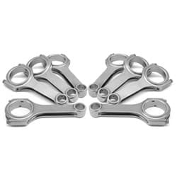 CHEV B/B 6.800H-BEAM CONROD S ET(+665)4340 STEEL,7/16ARP BO SCAT - 2-454-6800-2200