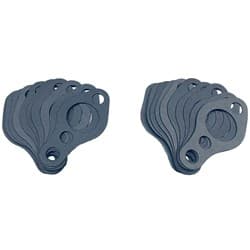 SBC WATER PUMP GASKET. DYNO PAK. (10 PAK) SCE - 1101-10