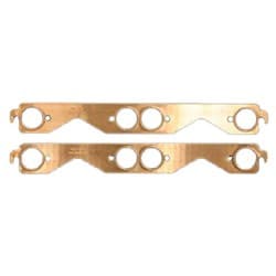 SCE PRO COPPER EMBOSSED EXH GASKET SBC (PAIR) SCE - 4011