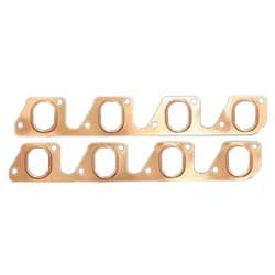 SCE PRO COPPER EXH GASKET 2V SUIT 351C 1.35 X 1.875 OVAL SCE - 4052
