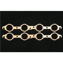 SCE PRO COPPER EXHAUST GASKET SUIT LS1 LS6 1.75 ROUND PORT SCE - 4119
