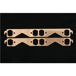 SCE SBC PRO COPPER EXHAUST GASKET OVAL PORT 1.45 X 1.85 SCE - 4311