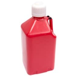 5 GAL/18.9L UTILITY JUG SQUARE RED 9.5" X 9.5" X 21" SINGLE SCRIBNER - 2000R
