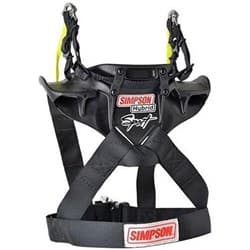 HYBRID SPORT MEDIUM SFI - QUICK RELEASE SLIDING TETHERS SIMPSON - HS.MED.11