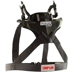 HYBRID PRO LARGE - CARBON - SFI NECK RESTRAINT SIMPSON - HYP.LRG.11-SFI