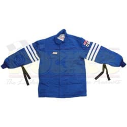 2 LAYER JACKET MEDIUM BLUE - SFI-5 RATED - ARM RESTRAINTS SIMPSON - 404214
