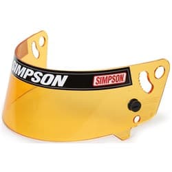 VISOR AMBER SHARK VUDO SHIELD - SA2010 SIMPSON - 1012-12