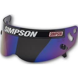 VISOR IRIDIUM RX DIAMONDBACK SKULL SHIELD - SA2010 SIMPSON - 1023-17