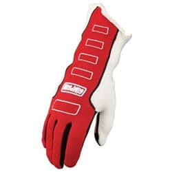 COMPETITOR GLOVE MEDIUM RED - SFI-5 - FIA SILICONE PALM SIMPSON - 21300MR