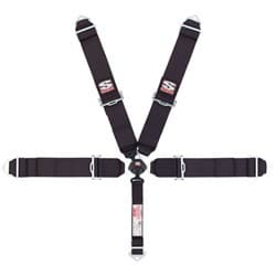 CAMLOCK BELT 5 POINT BLACK HANS COMPATIBLE,  BOLT IN SIMPSON - 29110BKHR1X