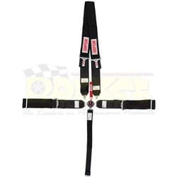 GC CAMLOCK DRAG BELTS BLACK - WRAP AROUND - NOMEX COVERED SIMPSON - 29116BK