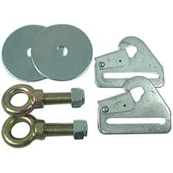 FLOOR MOUNTING KIT - 2X EYELETS 2X CLIPS 2X WASHERS SIMPSON - 31020