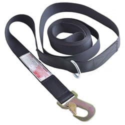 SIMPSON 15' FOOT TOW STRAP - BLACK SIMPSON - 35008BK