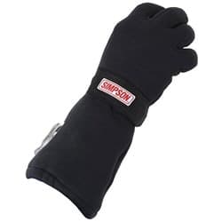 HOLESHOT 22 SFI-20 GLOVE LARGE BLACK SIMPSON - 370017LK