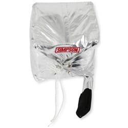 12 FT CROSSFORM DRAG CHUTE BLACK CHUTE 300MPH KEVLAR LINE BLACK PACK