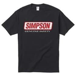 TRADITIONAL TEE BLACK SMALL - GENUINE SAFETY SIMPSON - 43054S