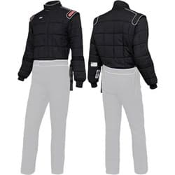 SFI-20 BLACK JACKET MEDIUM W/ ARM REST SIGNATURE KNIT SIMPSON - 4802234