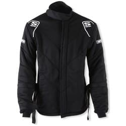 6G SFI-20 BLACK JACKET MEDIUM W/ ARM RESTRAINTS SIMPSON - 4802254