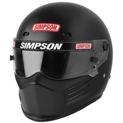 BANDIT SA2020 MATTE BLACK X LARGE HELMET SIMPSON - 7200048