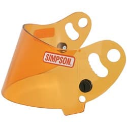 AMBER VISOR DEVILRAY   SIMPSON - 84304A
