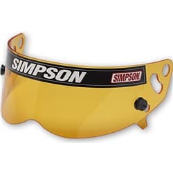 AMBER VISOR BANDIT DIAMONDBACK - SA2005 - SA2020 SIMPSON - 89403A