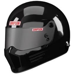 BANDIT SA2025 GLOSS BLACK MED HELMET MEDIUM SIMPSON - 9200022