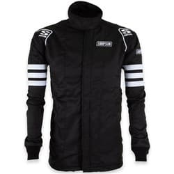 2 LAYER JACKET XL BLACK  SFI-5  NO ARM RESTRAINTS SIMPSON - C402412