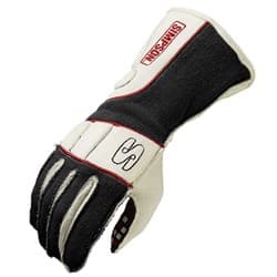 VORTEX GLOVE SMALL BLACK - SFI-5 SILICONE PALM SIMPSON - VRSK