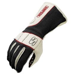 VORTEX GLOVE X LARGE BLACK - SFI-5 SILICONE PALM SIMPSON - VRXK