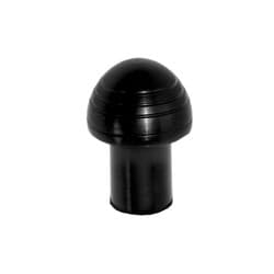 BLACK FORTY DASH KNOB  ALUMINIUM SOCAL - 001-50426