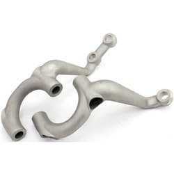 STEEL DEEP DROP RH STEERING ARMS SUIT 5" AXLE, WISHBONE  - 60306RH