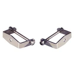 REAR SPRING CLAMP POL S/S SUIT 2-1/4" 40'S STYLE SPRING (PR) SOCAL - 001-60612