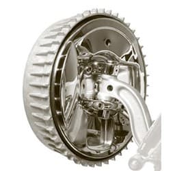 SO CAL BUICK STYLE FRONT BRAKE KIT*POLISHED* 5 X4.5 BC SOCAL - 001-62031