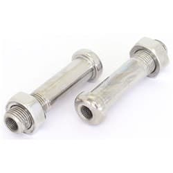 SOCAL S/S THRU FRAME FITTINGS PR POLISHED S/S  SUIT 2-1/4 SOCAL - 001-62713