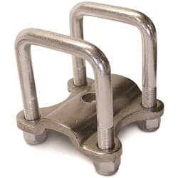 STEEL SPRING PAD & U BOLT SET PLAIN STEEL SOCAL - 001-63302
