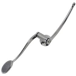 ADJUSTABLE SPOON PEDAL POLISH KNURLED SPOON ADJUSTABLE ROADSTER - 50113