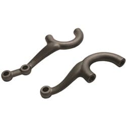STEEL STEERING ARMS RHD BLIND HOLE SUIT 4" AXLE SUIT 37-41 SOCAL - RSC-40312-RHD