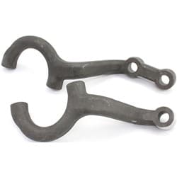 STEEL STEERING ARMS RHD DEEP DROP SUIT 5" AXLE , WISHBONE SOCAL - RSC-40314-RHD
