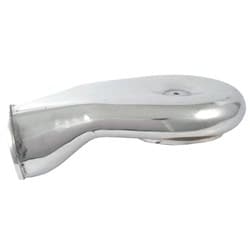 POLISHED CARB INTAKE PLENUM SINGLE 4" INLET, 5-1/8" FLANGE SPECTRE - SPE-9849