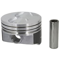 CHEV 350 FLAT TOP PISTONS 4.040 BORE 5.70 RODS -5CC PISTONS - H345ACP 040
