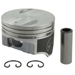 BBC 454 CHEV FLAT TOP PISTONS 4.290 BORE 6.135 RODS -2CC PISTONS - H625CP 40