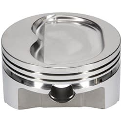 SBC 4.030" PISTONS -16cc DISH 3.750" ST 5.700" ROD 1.425" CH JE / SRP - 139628