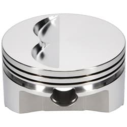 SBC 4.000" PISTONS -5cc FLAT 3.750" ST 5.700" ROD 1.425" CH JE / SRP - 231303