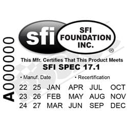 FIRE BOTTLE RECERTIFICATION " RECERTIFY " SFI 17.1 TAG STROUD 9900