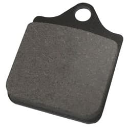 CARBON FRONT BRAKE PAD EACH SINGLE PISTON SPINDLE MOUNT STRANGE / STB1250P