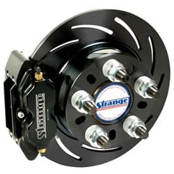 REAR BRAKE KIT, 11.25" STEEL BIG FORD, 2.50" O/S, SOFT PADS STRANGE - B1707WC
