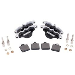 SINGLE PISTON CALLIPERS, PAIR WITH SLIDERS & DTC-30 PADS STRANGE - B1816