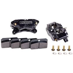 4 PISTON BRAKE CALLIPERS, PAIR WITH DTC-30 PADS, FRONT/REAR STRANGE - B1850